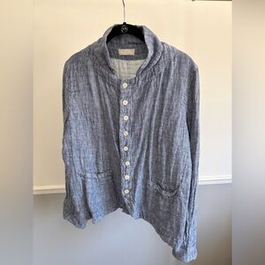 CP Shades denim blue cotton Jacket